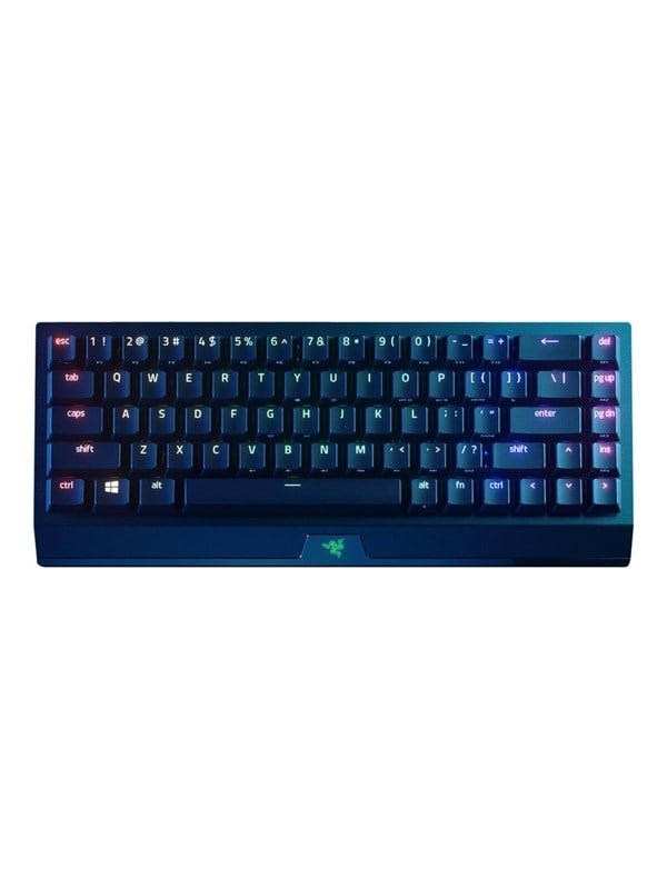 Sort Razer Blackwidow Mini Hyperspeed Yellow Gaming Tastatur Uden Numpad Nordisk - Razer Gaming  - 8886419347224
