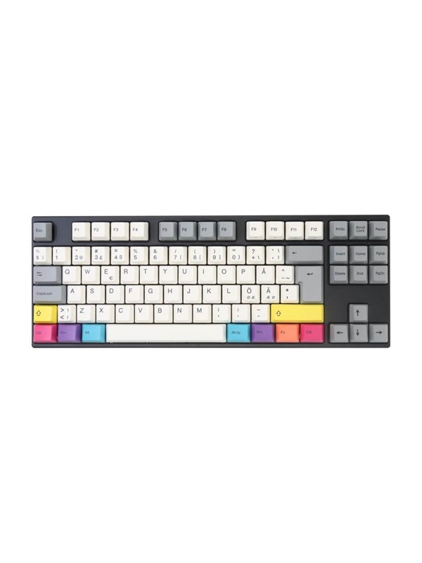 Sort Varmilo Vem88 Cmyk Ivy Gaming Tastatur Uden Numpad Nordisk - Varmilo Gaming  - 6924427355823