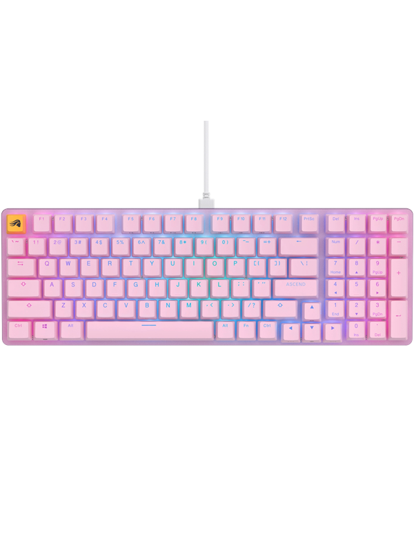 Pink Glorious Gmmk Full Size Nordisk Gaming Tastatur Nordisk - Glorious Gaming  - 0810069970998