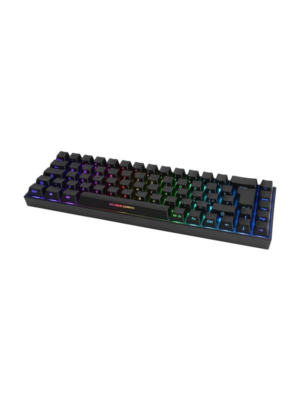 Sort Deltaco Gaming Dk440b Gaming Tastatur Nordisk - Deltaco Gaming  - 7333048051905