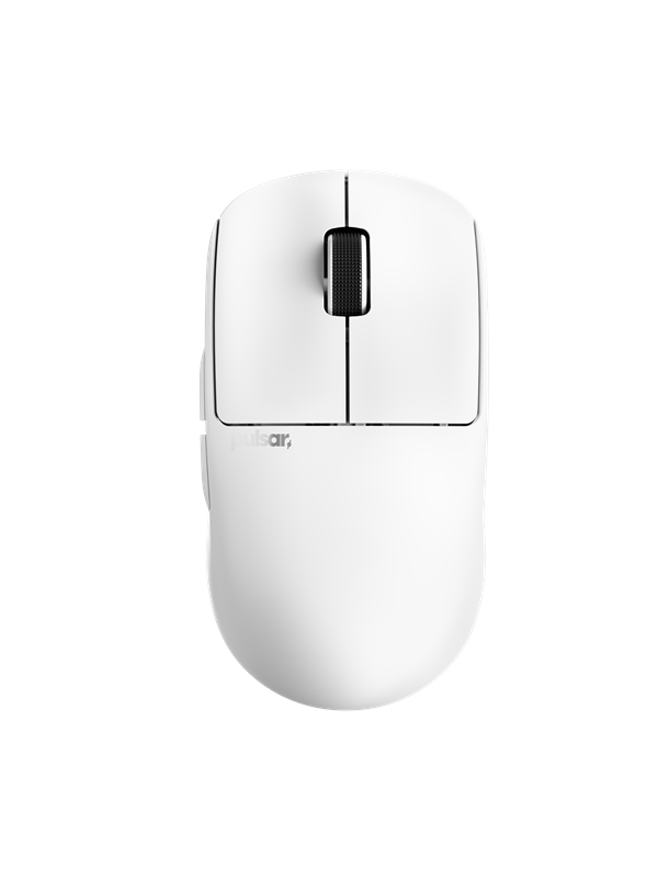 Hvid Pulsar Crazylight Wireless Uyuni White Gaming Mus Optisk Knapper - Pulsar Gaming  - 8809752621615