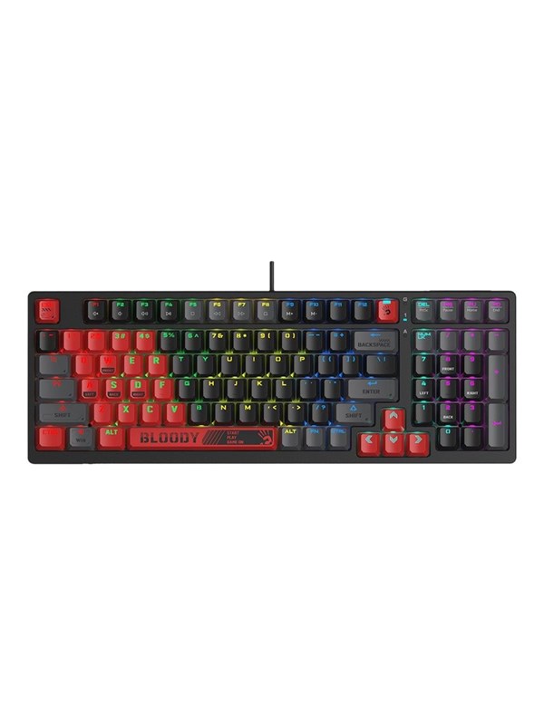 A4tech Bloody S98 Sports Gaming Tastatur Rød - A4tech Gaming  - 4711421000390