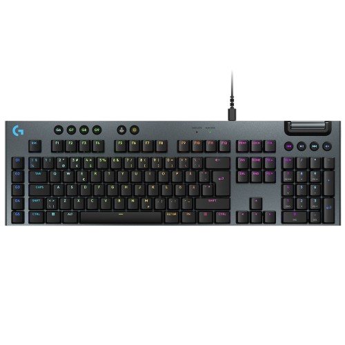 Gaming Tastatur Logitech G915 Wired Ampbull Mekanisk Ampbull Rgb Ampbull Tactile Fuldt Layout & Usb - Logitech Gaming  - 5099206124585