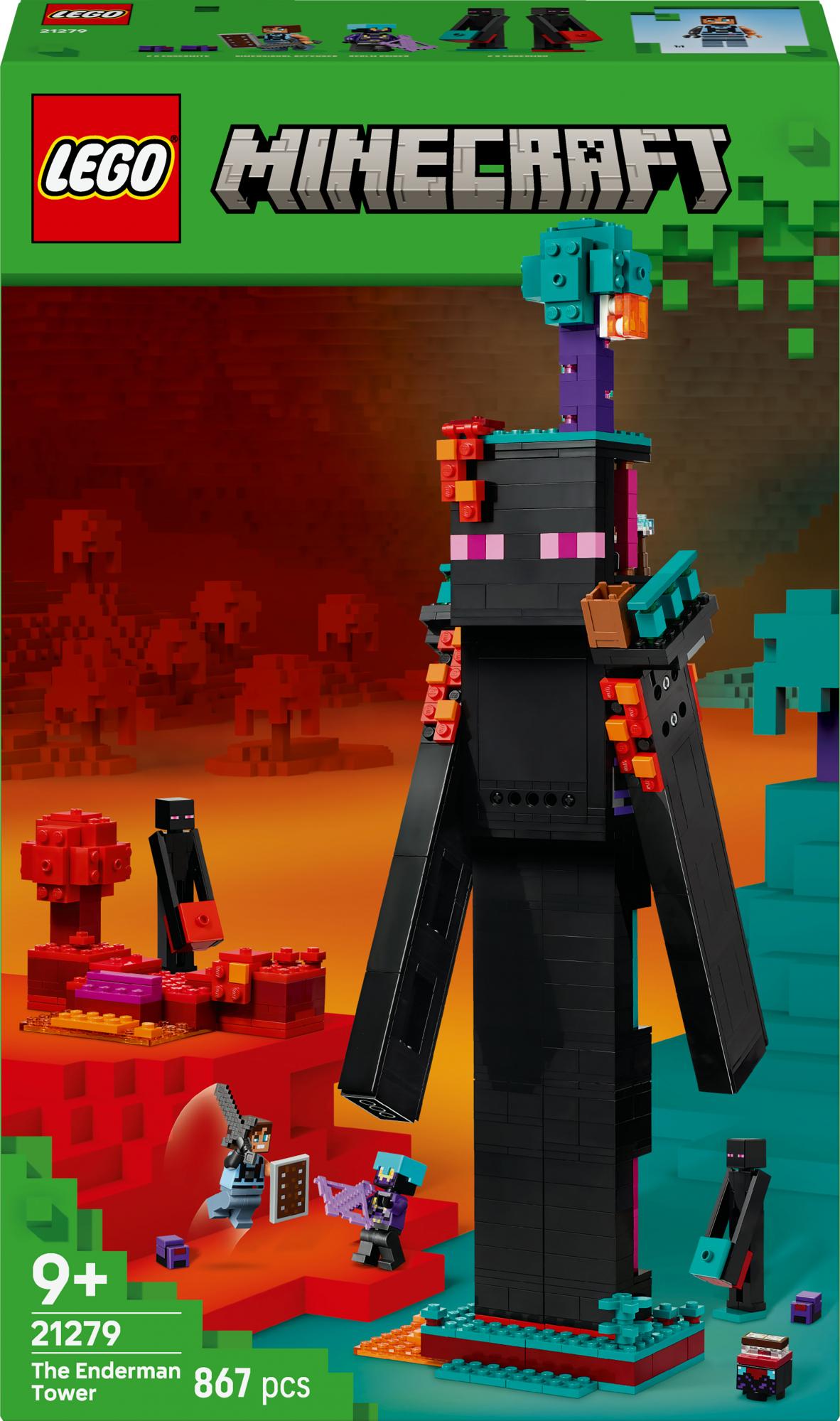 Lego Minecraft The Enderman Tower 21279 - Lego Gaming  - 5702017815534