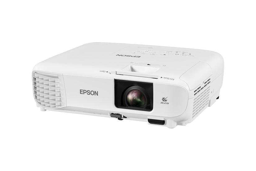 Hvid Epson W49 3lcd Projektor Bærbar Lan - Epson Laptop  - 8715946680767
