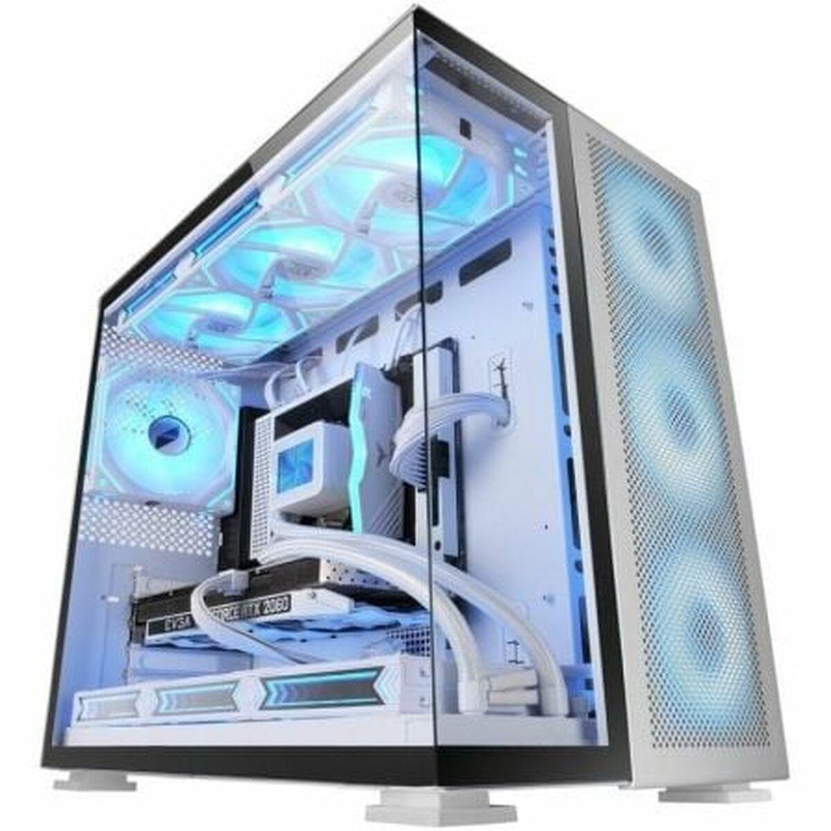 Atx Semi Tårn Kasse Mars Gaming Mcnova2 Sølvfarvet - Gaming  - 8435693108085