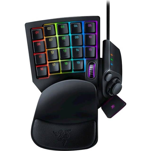 Sort Razer Tartarus - Razer Gaming  - 8886419360179