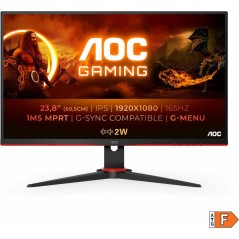 Aoc Gaming 24g2spu 1920 1080 Full Vga Hdmi Displayport 165hz Pivot Skærm - Aoc Gaming  - 4038986140225