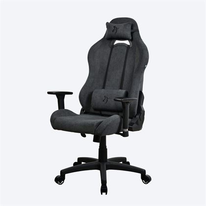 Arozzi Torretta Gaming Chair Soft Fabric Dark Grey - Arozzi Gaming