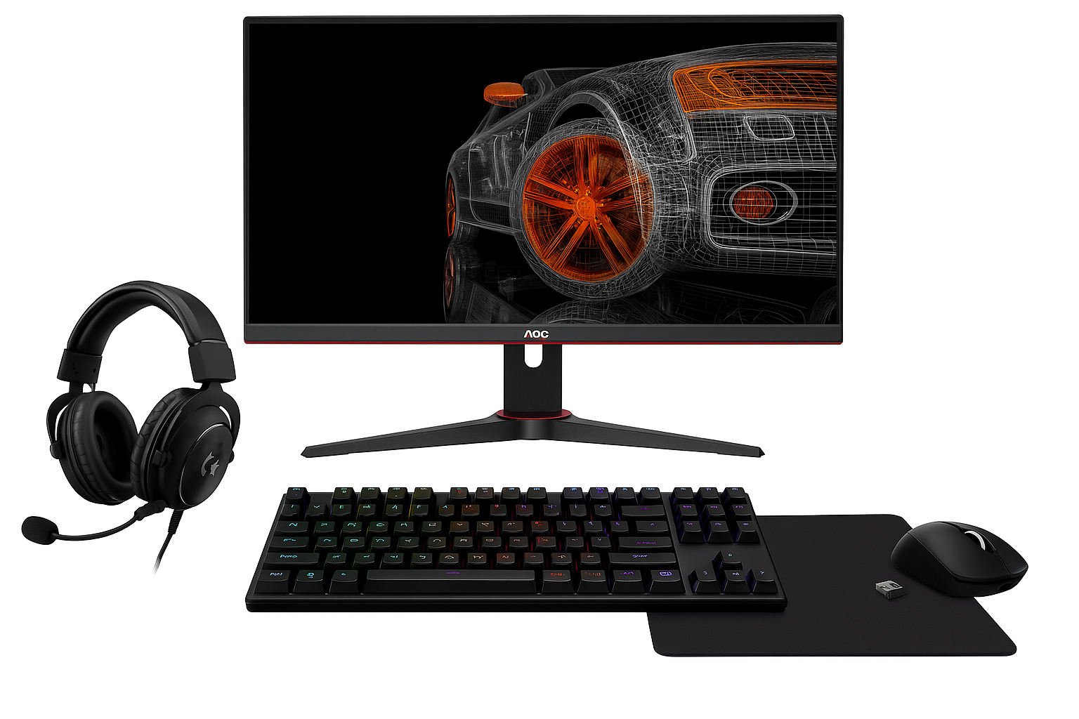 High End Gaming Pakke Ampbull 240hz Ampbull Trådløs Pro Gear Ampbull Uden - Gaming