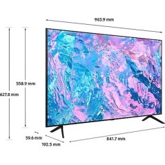 Sort Samsung Ue43cu7172u Uhd 2160p - Samsung Smarttv  - 8806094853261